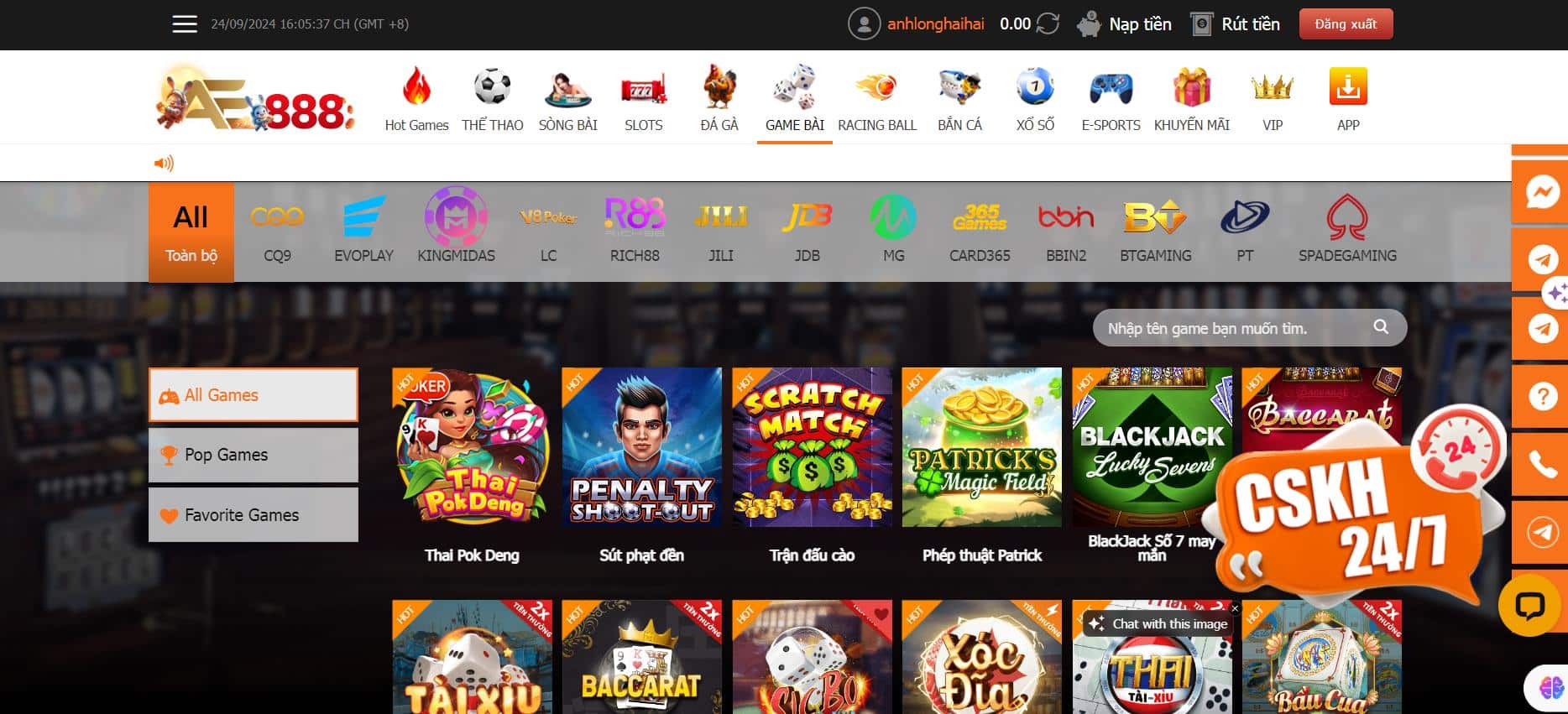 Game Bài Đổi Thưởng Ae88 - Giải Trí Cùng Với Nền Tảng Game Phong Phú